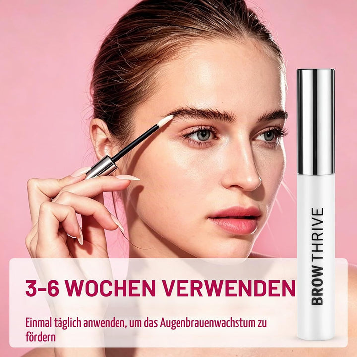Wimpern Augenbrauen Serum, 2 Stuck Natürlich Wachstum Pflege Serum Für Dichte Lange Wimpern Und Voll