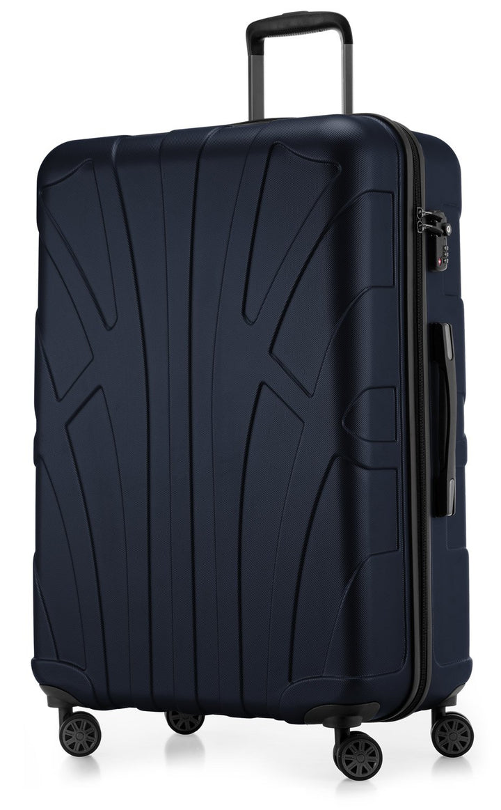 suitline - Grosser Hartschalen-Koffer Koffer Trolley Rollkoffer XL Reisekoffer, TSA, 76 cm, ca. 96-1
