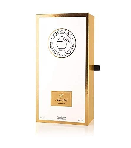 Amber Oud by Parfums De Nicolai Eau De Parfum 3.3 oz Spray by PARFUMS DE NICOLAI