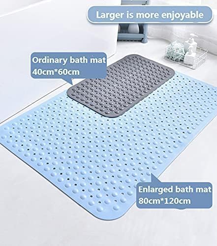Stafeny rutschfeste Duschmatte für die Dusche, Anti-Schimmel, Gummi-Duschmatte, für ältere Menschen,