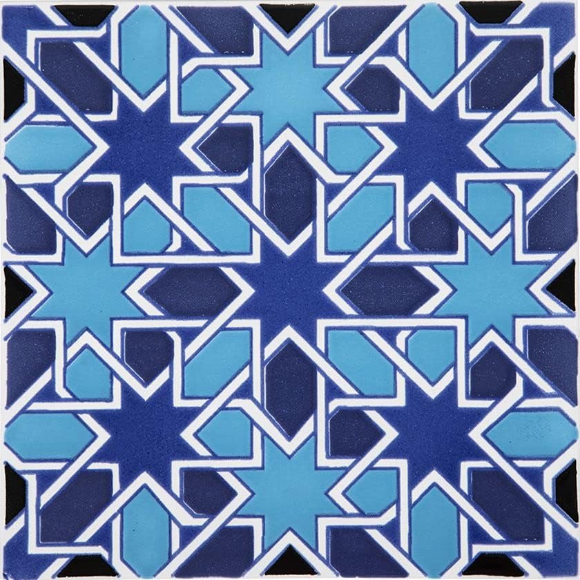Cerames Orientalische Marokkanische Keramikfliesen Casablanca - dekorative Mosaikfliesen für das Bad
