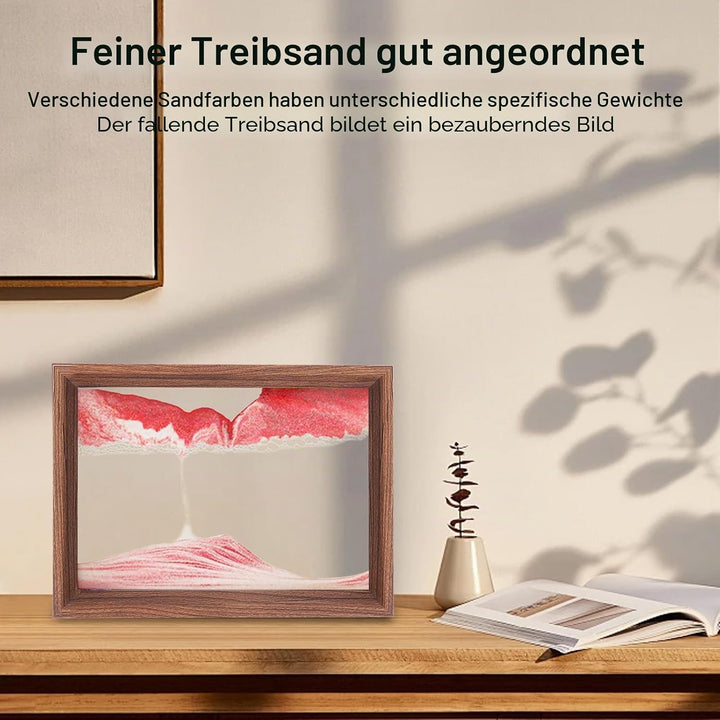 AzureLeap Sandbilder zum Drehen 3D Sandscape die Sandkunst in Tiefsee Fliessende Sandmalerei Sandbil