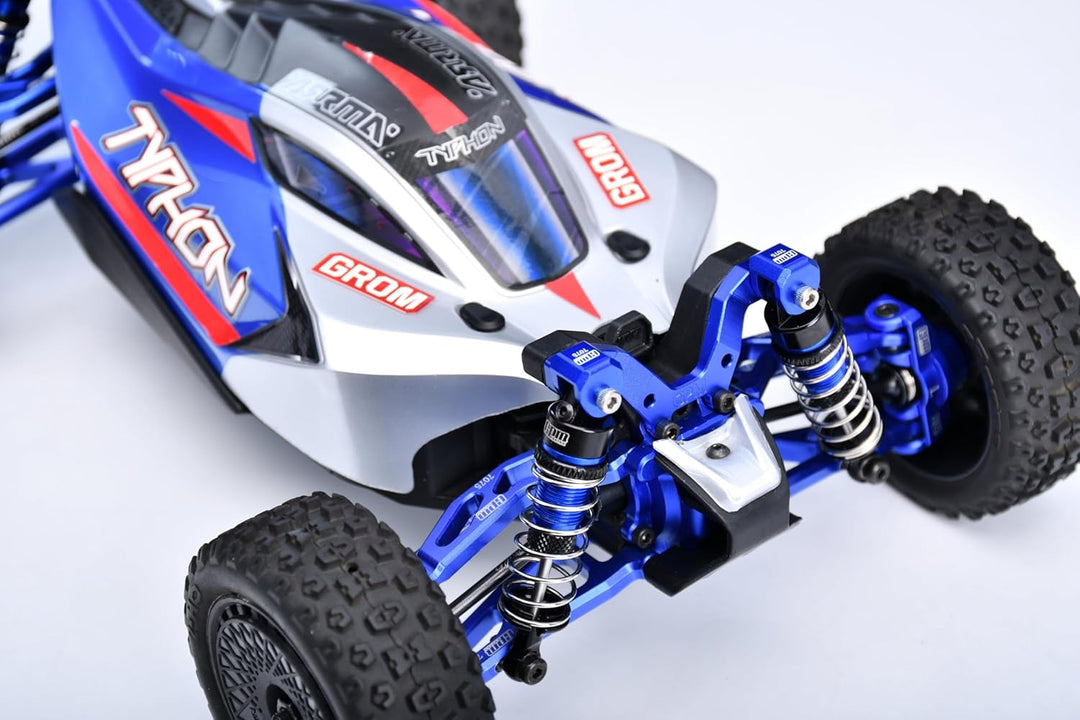 GPM Aluminium 7075 Alloy Front & Rear Shock Cap Protector for Arrma 1:14 Typhon GROM / 1:16 Mojave G
