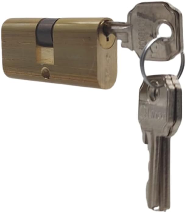 Lince 9C002727L 500 Zylinder Oval Messing 0500/54 mm, Cranberry