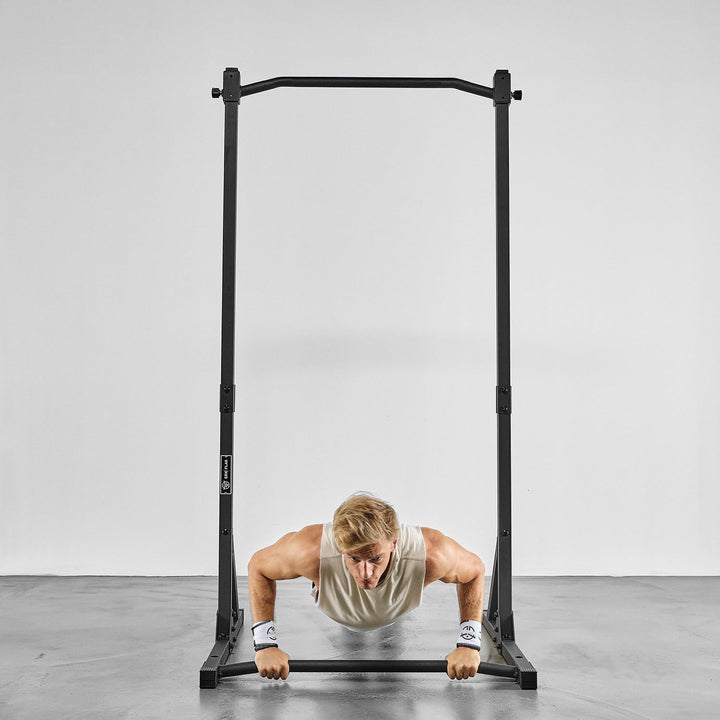 Eric Flag - Klimmzugstange, verstellbar von 105 cm bis 210 cm, für Krafttraining, Calisthenics, Home