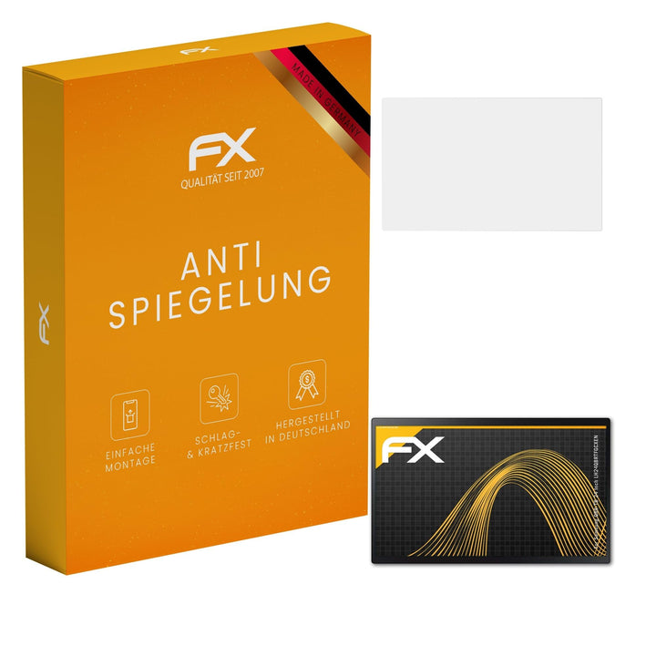 atFoliX Panzerfolie kompatibel mit Samsung QBR-TB 24 Inch LH24QBRTFGCXEN Schutzfolie, entspiegelnde