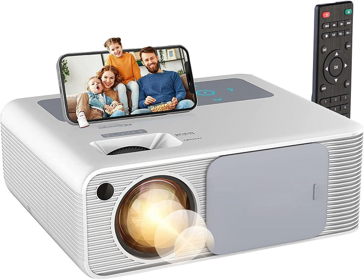 Beamer mit Mediaplayer: LED-Full-HD-Beamer, Native 1080p, 800 ANSI-Lumen, 18.000 lm, Dualband (Heimk