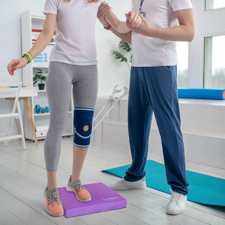 Quality Den Balance Pad, Rutschfester Weichschaum, Balancekissen für Stabilität und Koordination - H