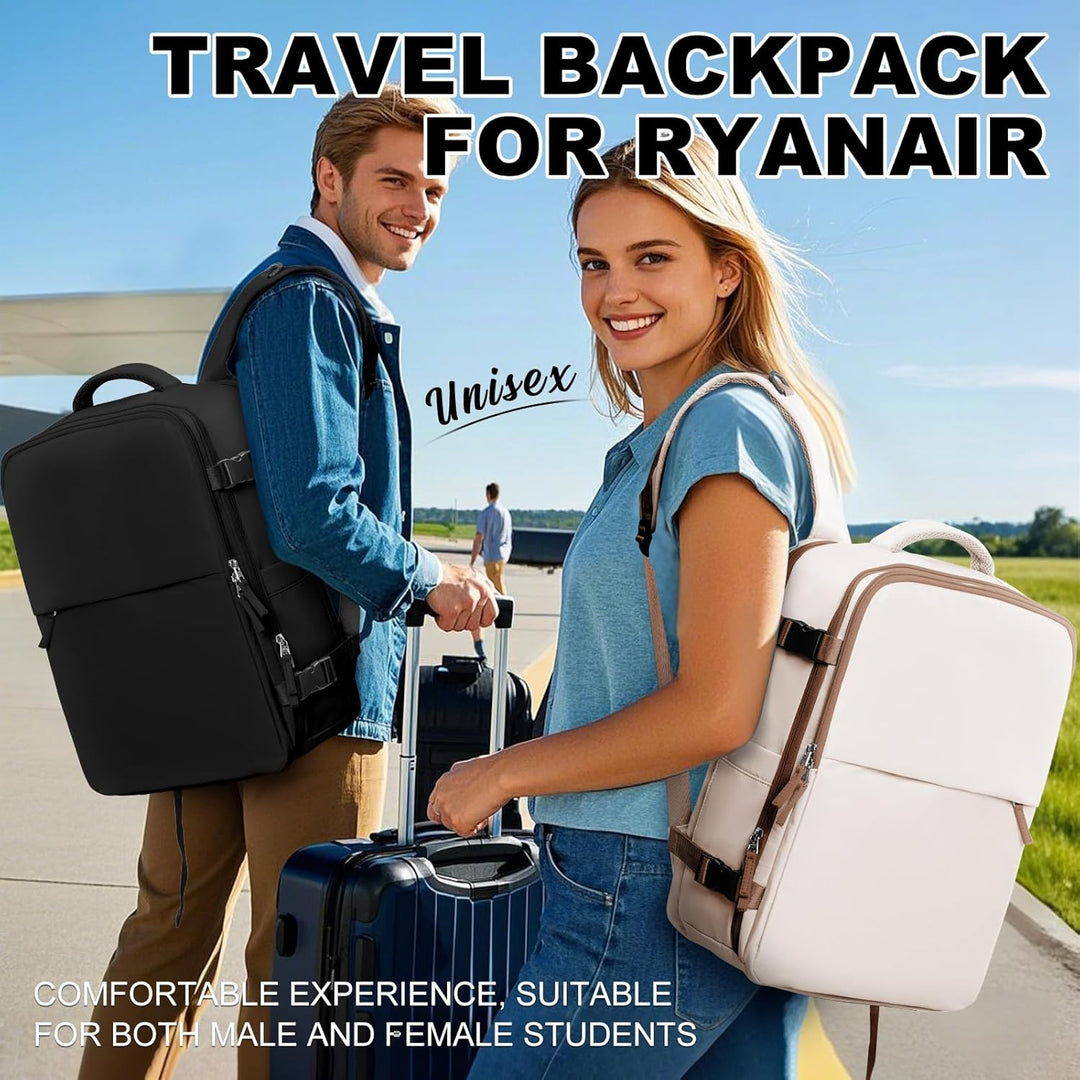 SZLX Ryanair Handgepäck Rucksack Reiserucksack Handgepäck Flugzeug für Damen Herren, Laptop Rucksack