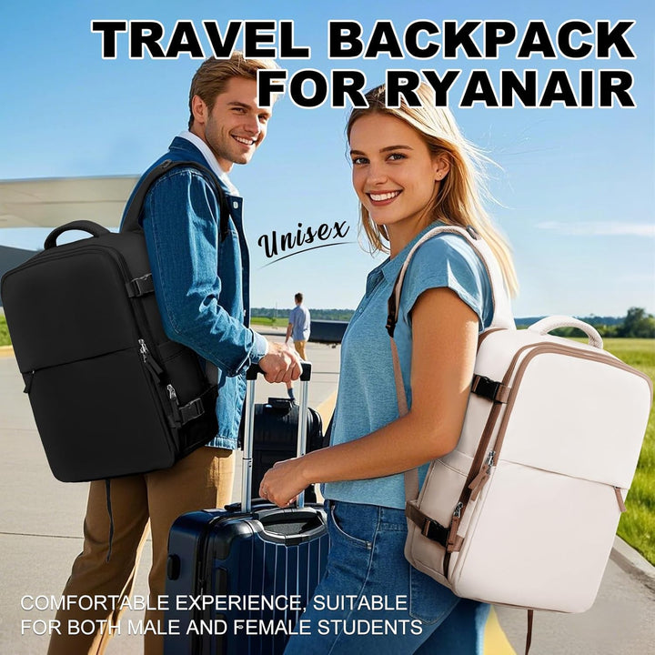 SZLX Ryanair Handgepäck Rucksack Reiserucksack Handgepäck Flugzeug für Damen Herren, Laptop Rucksack