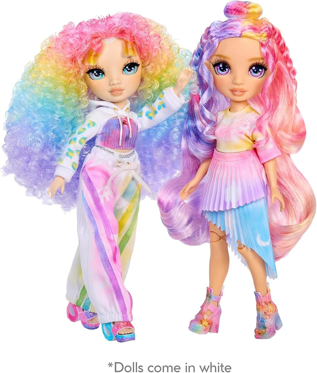 Rainbow High Air Brush &amp; Create - 1 DIY Modepuppe mit Airbrush Market Kit, Abwaschbaren Regenbogen-F