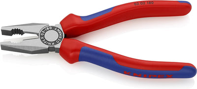 KNIPEX 70 02 160 Seitenschneider, präzises Schneiden bis Ø 4,0 mm, mit Mehrkomponenten-Griffhüllen,