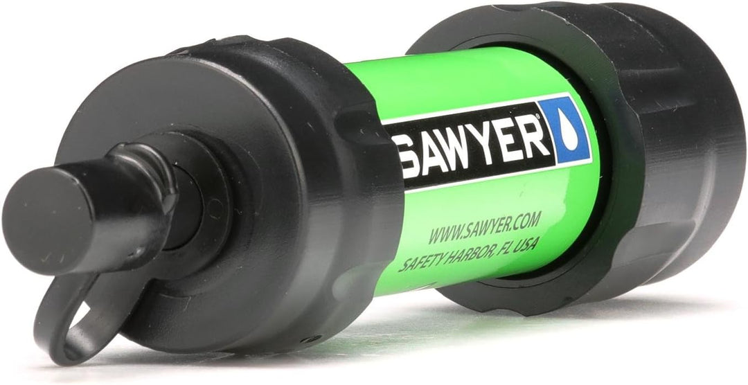 Sawyer Mini PointONE Wasserfilter Outdoor Notversorgung enfernt 100% Mikroplastik und 99,99999%* all