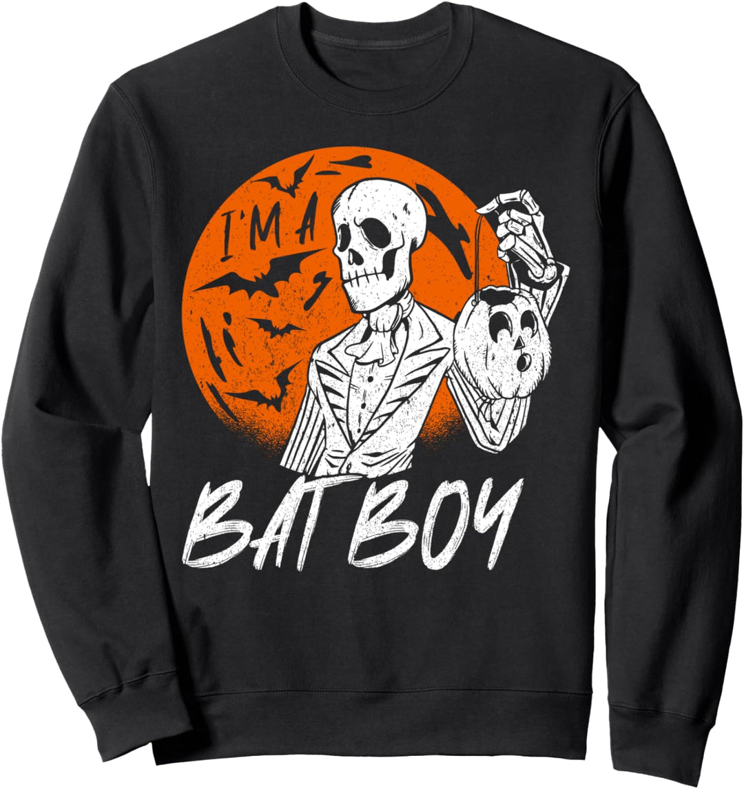 I'm A Bat Boy | Halloween Kleidung Lustiges Halloween Sweatshirt