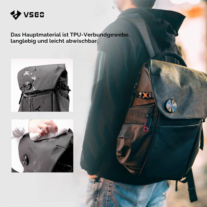 VSGO Camera Backpack Professional DSLR/SLR 20L Large Capacity Backpack Compatible with Sony Canon Ni
