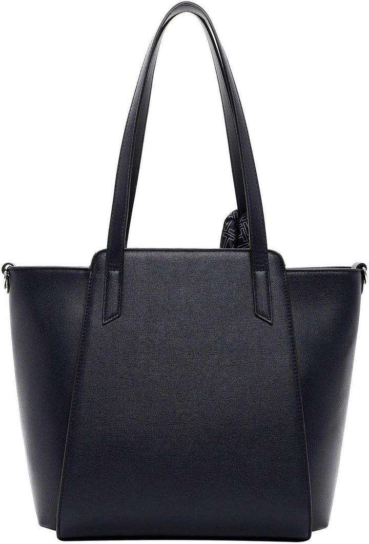 Tamaris Shopper Lana 32041 Damen Handtaschen Uni Einheitsgrösse Blue 500, Einheitsgrösse Blue 500