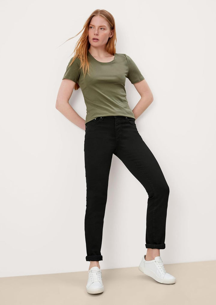 s.Oliver Jeans Betsy/Slim Fit/Mid Rise/Slim Leg 34W / 30L Schwarz, 34W / 30L Schwarz