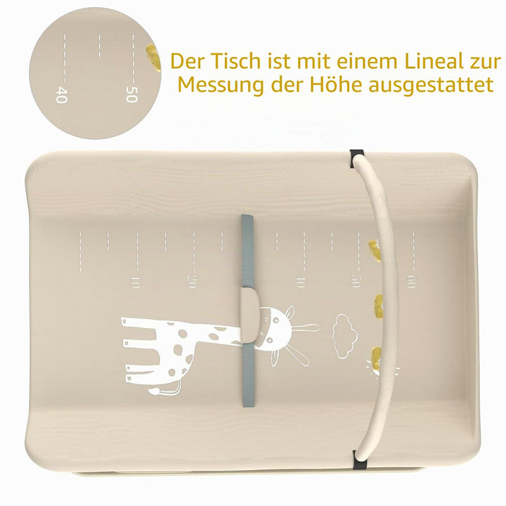 OHMG Wickeltisch für Babys,tragbarer klappbarer Wickeltisch mit Rollen,Mobile wickeltisch klappbar,w
