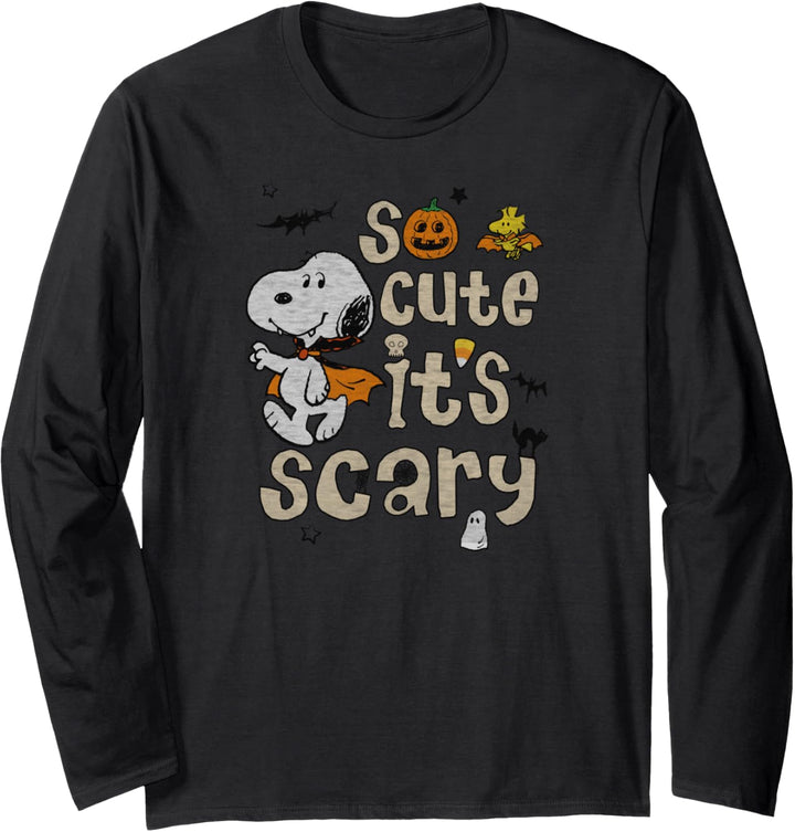 Peanuts Halloween Snoopy So Cute Scary Langarmshirt