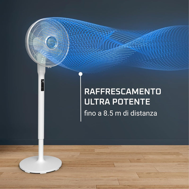 Rowenta Turbo Silence Extreme +, Standventilator mit 16 Geschwindigkeiten und 3 automatischen Modi,