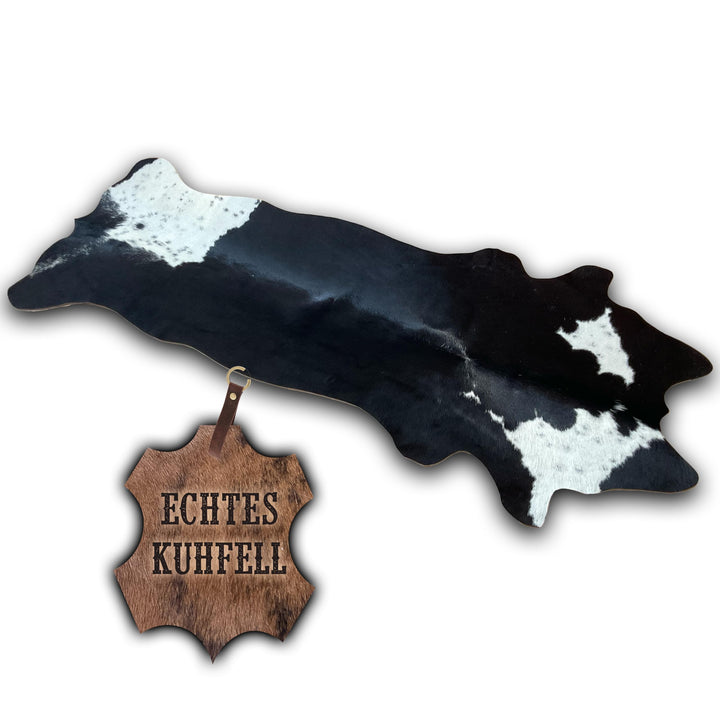unendlich schoen - Echter Kuhfell Teppich klein, Made in Germany, geruchsneutral, Rinderfell ideal f