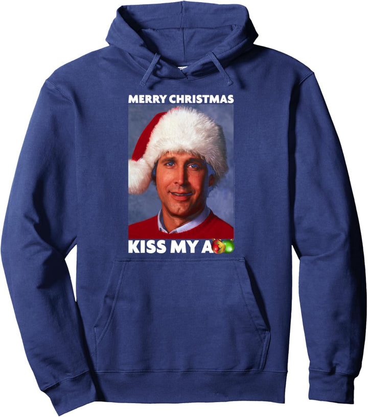 National Lampoon's Christmas Vacation Merry Kiss Weihnachten Pullover Hoodie