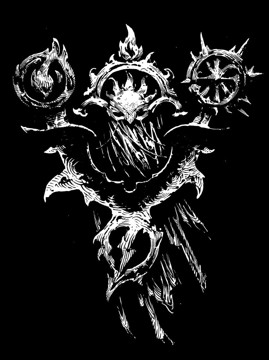 Diablo 4 - Sorcerer Sigil Männer Kapuzenjacke schwarz L