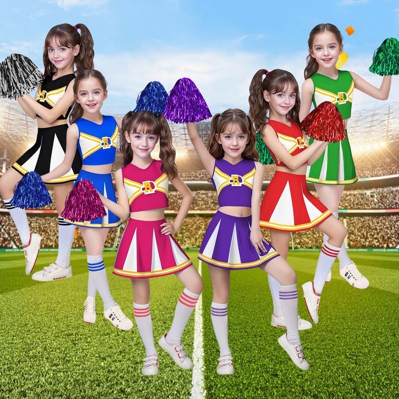 Cheerleader Kostüm Kinder Cheerleader Kostüm Mädchen Cheerleading Uniform Kleid Cheer Leader Outfit