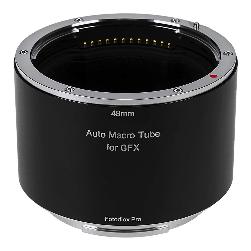 Fotodiox Pro 48mm Automatic Macro Extension Tube Compatible with Fujifilm GFX G-Mount Cameras Auto E