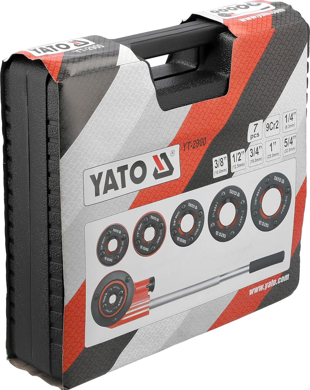 YATO YT-2900 Gewindeschneidwerkzeugsatz 6.250kg