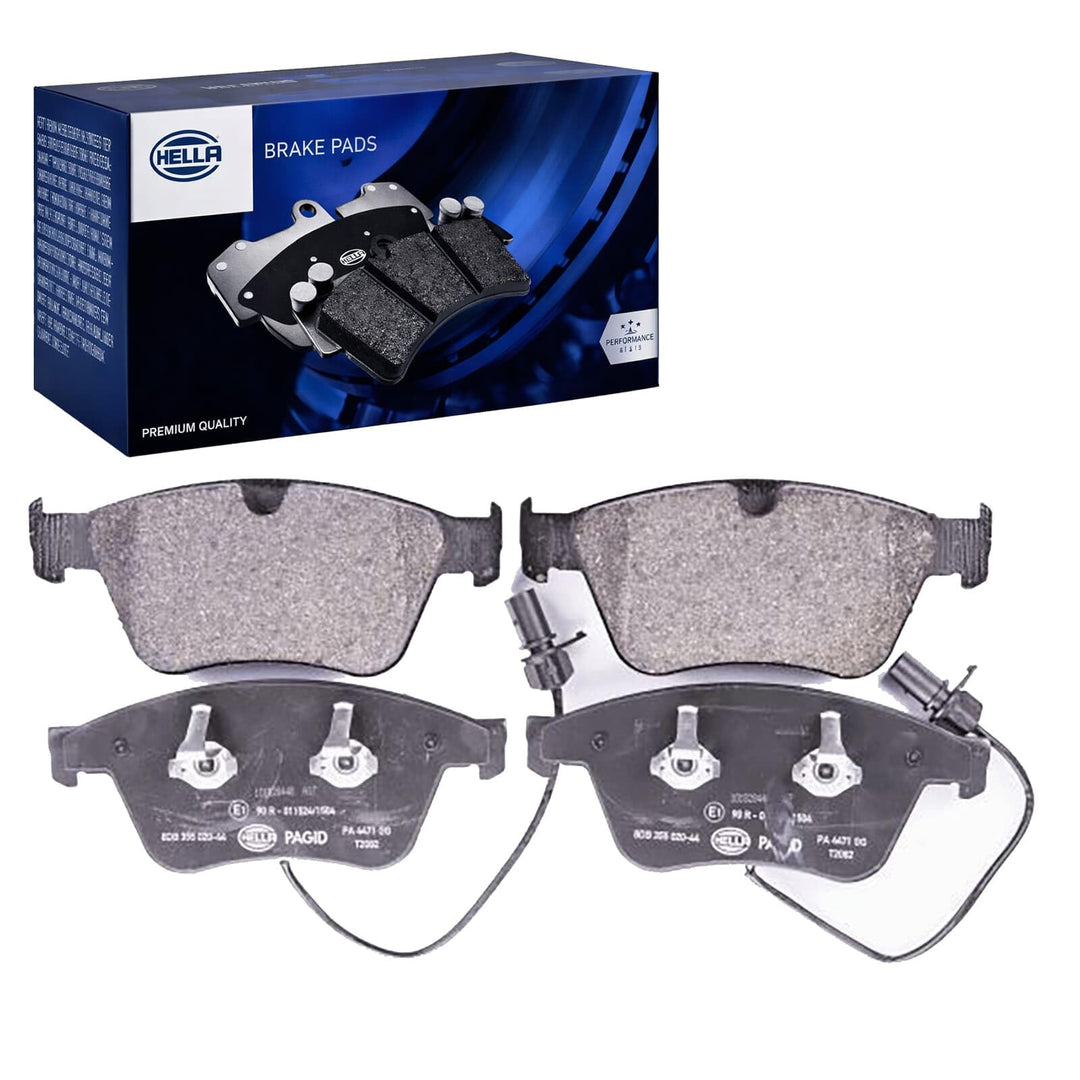 HELLA PAGID 8DB 355 020-441 Bremsbelagsatz - T2082 - Bremssystem: Teves - mit integriertem Verschlei