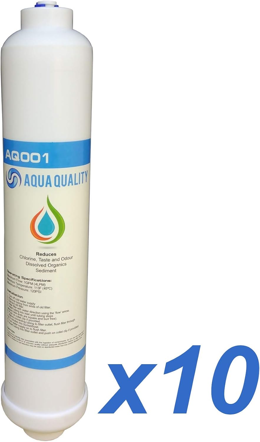Aqua Quality AQ001 Wasserfilter für Kühlschrank, kompatibel mit Samsung, GE, Daewoo, LG, Beko und me