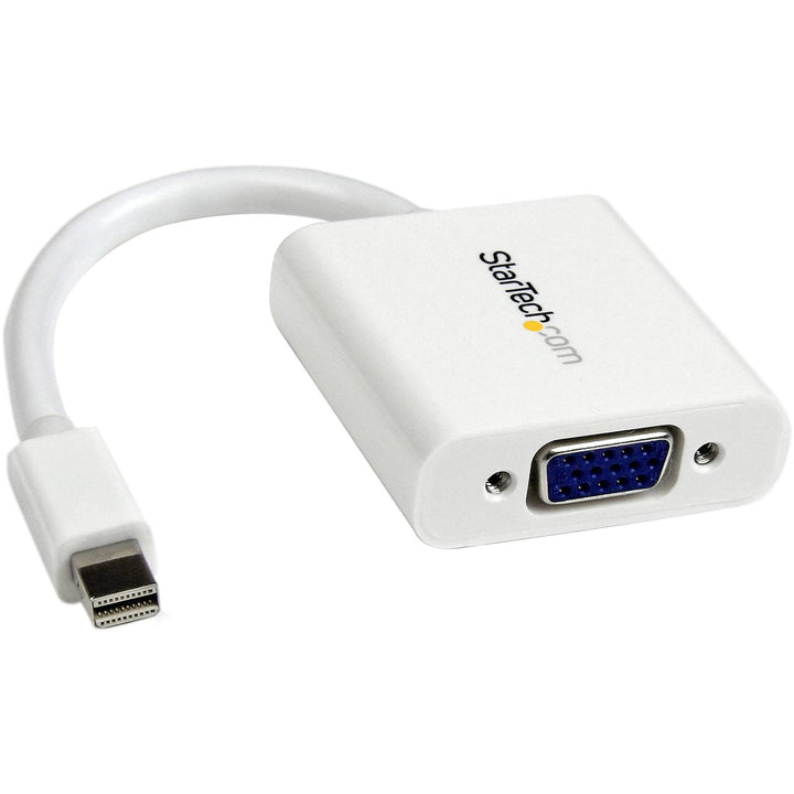 Startech.com Mini-DisplayPort-auf-VGA-Adapter – Weiss – 1080p – Thunderbolt-auf-VGA-Adapter – Mini-D