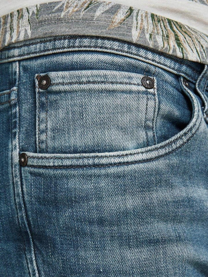 JACK &amp; JONES - Glenn Original - JJ887 - Slim Fit - Herren Jeans Hose 30W / 32L Blau (Blue Denim), 30