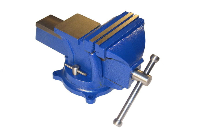 Schraubstock 125mm mit Amboss 360° drehbar für Werkbank mit Amboss