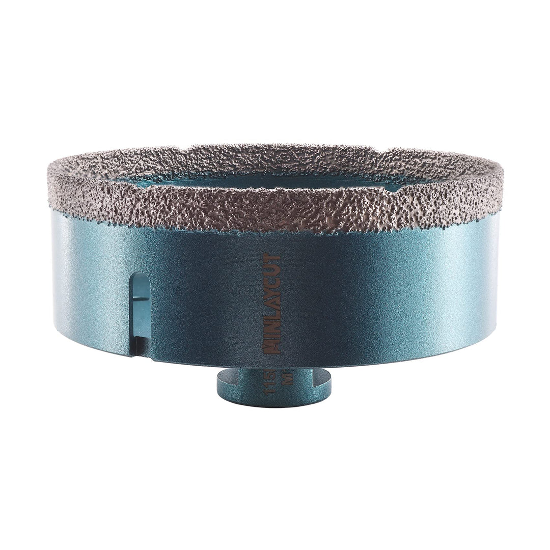 MINLAYCUT Diamant Fliesenbohrer 115mm M14 Diamant Lochsäge Fliesen für Porzellan Fliese Keramik Gran