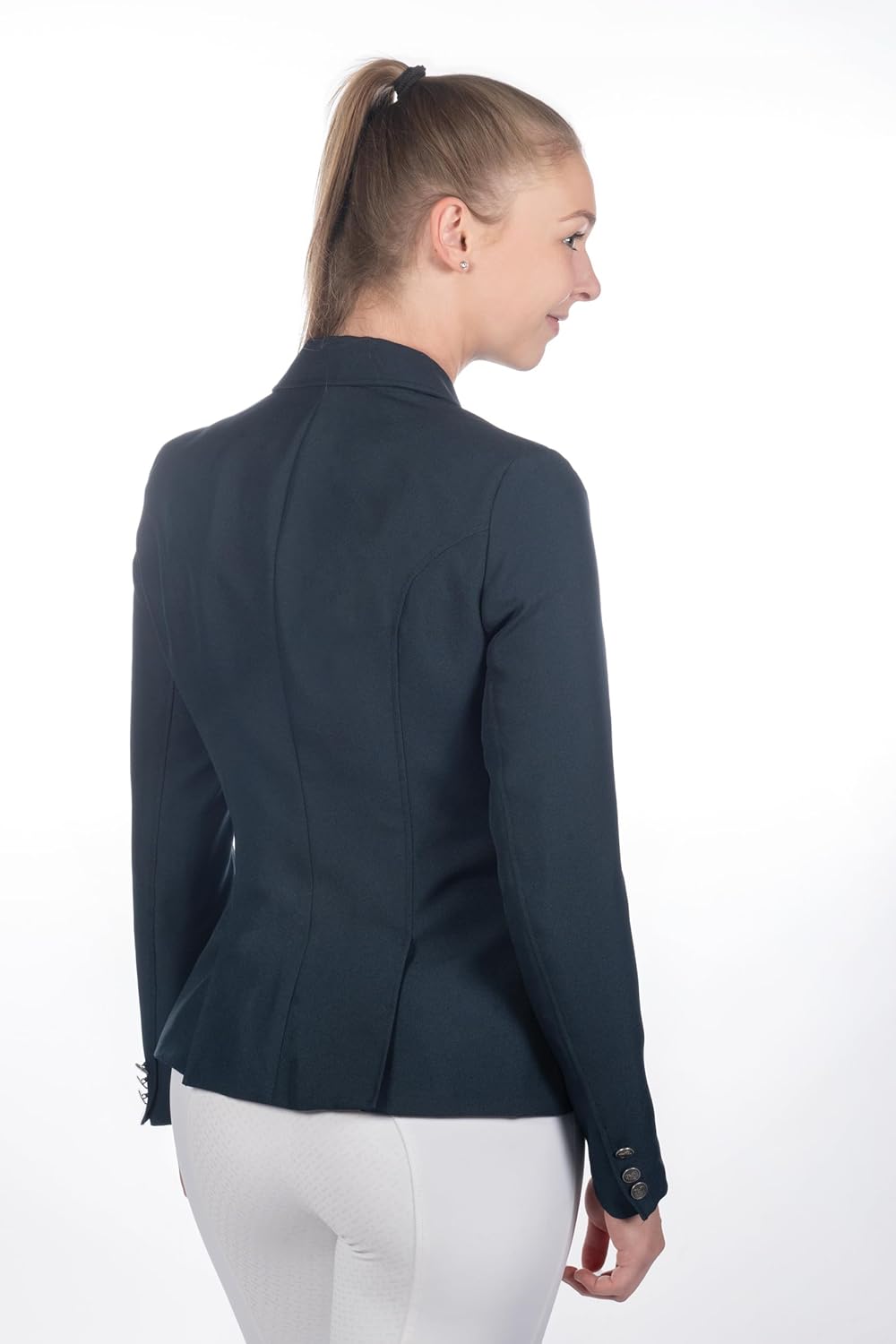 HKM 3341 Turnierjacket Marburg, Reitjacket Reitjacke, dunkelblau Mädchen 164 164 Dunkelblau, 164 Dun