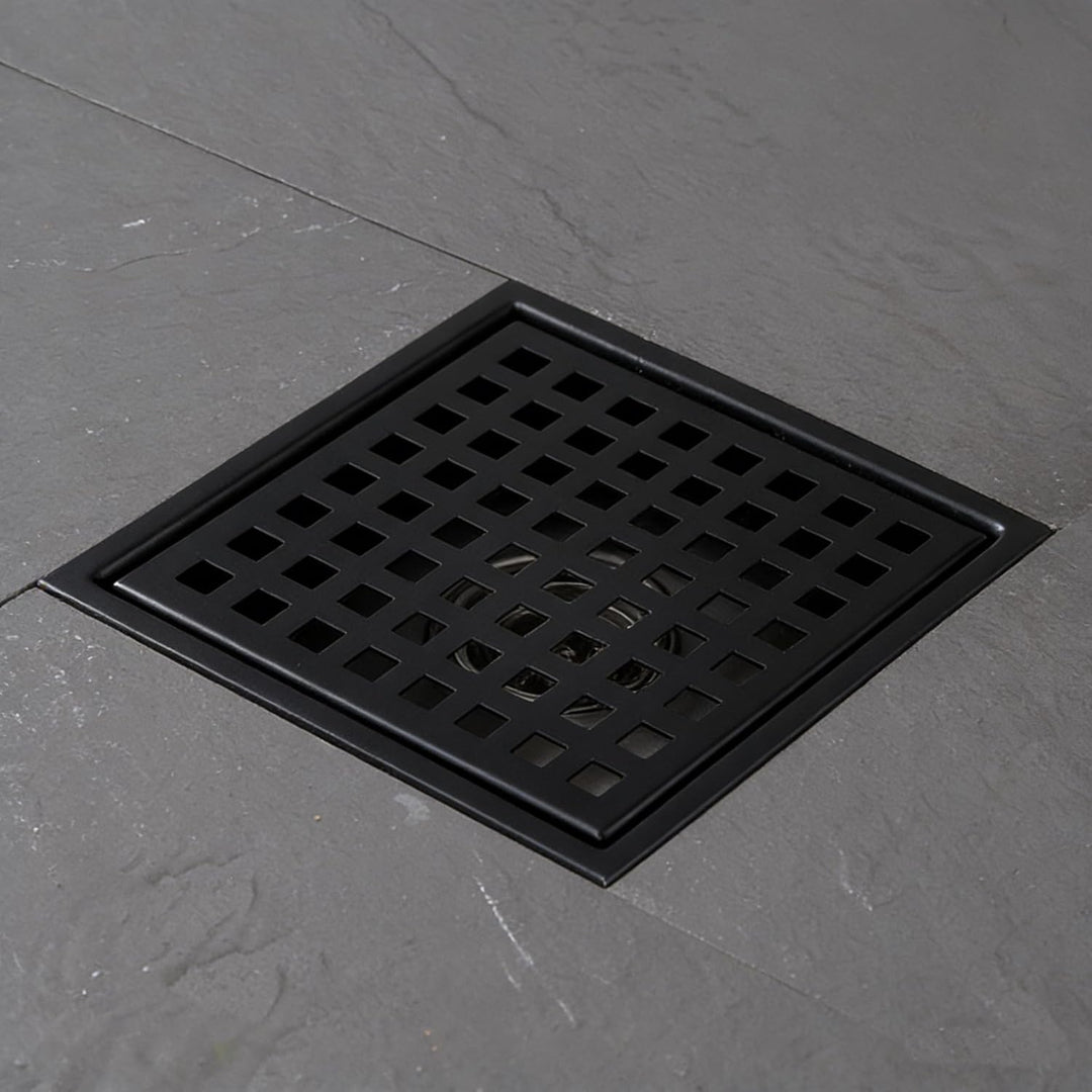 NEWFUN Bodenablauf DN 50,15 * 15cm Bodenablauf Edelstahl, Geruchshemmender, Positiv und Negativ Verw