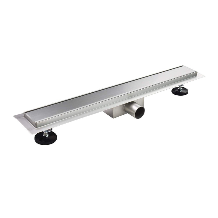 Duschrinne 100 cm Bodenablauf Duschablauf aus Edelstahl sehr flach Grössen 50cm – 120cm Model R1 Ran