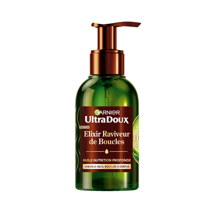 Garnier Ultra Doux – Elixir Reviteur de Locken – mit Avocadoöl und Sheabutter – Mehrzwecköl zur Wied
