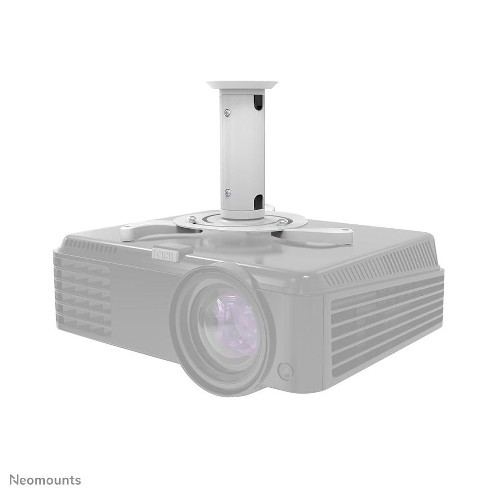 NewStar BEAMER-C80WHITE Projector Ceiling Mount (Height 8 bis 15 cm) Weiss Height: 8-15cm, Weiss Hei
