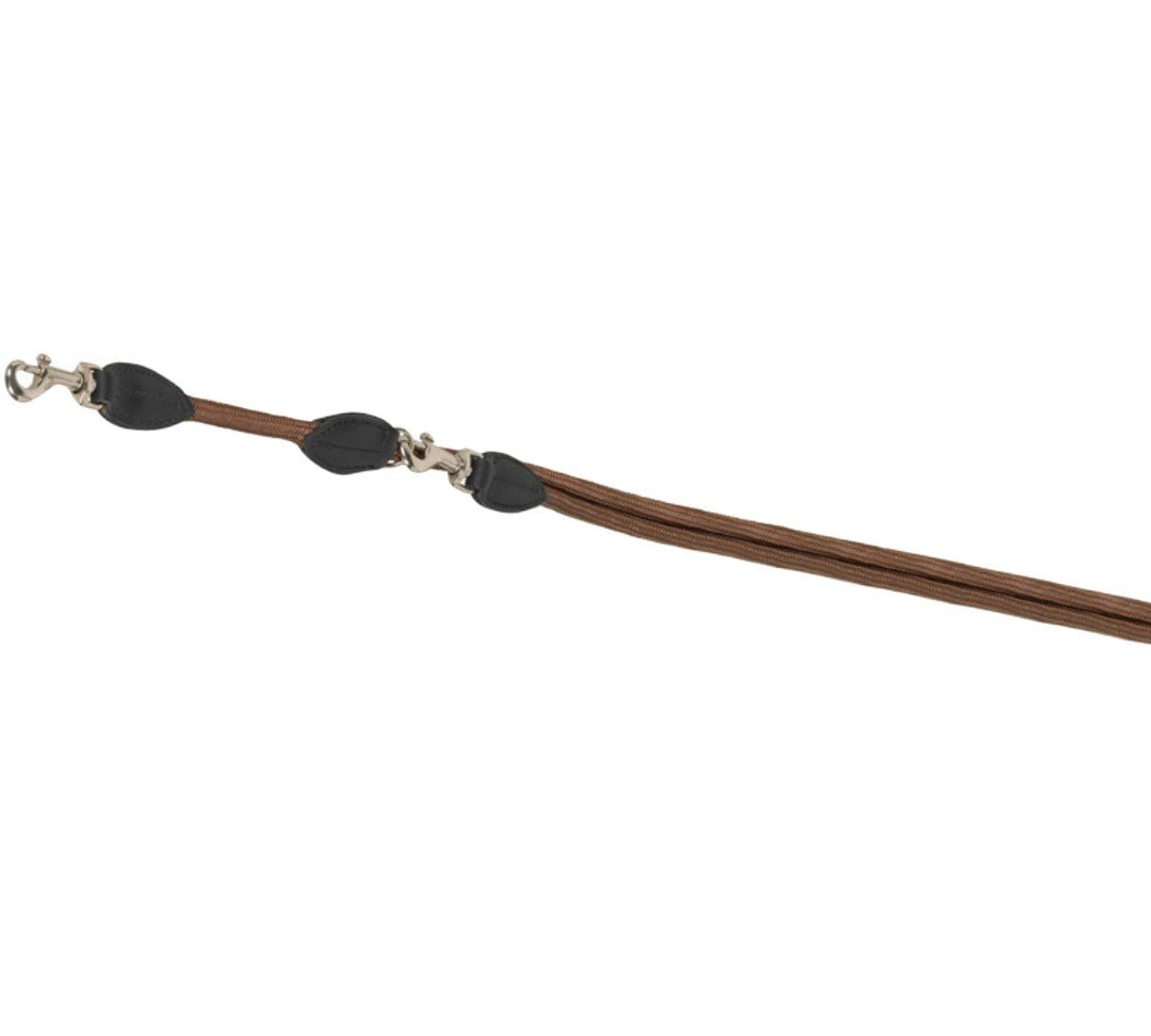 Nobby Führleine "FUN ROYAL" braun L: 200 cm; B: 9 mm braun Länge 200 cm, Breite 0,9 cm, braun Länge