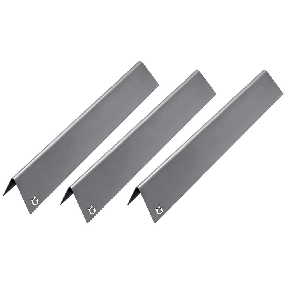 Edelstahl Aromaschienen für Weber Spirit Flavorizer Bars (für Weber Spirit 210/220 ab 2013-2024 (3 S