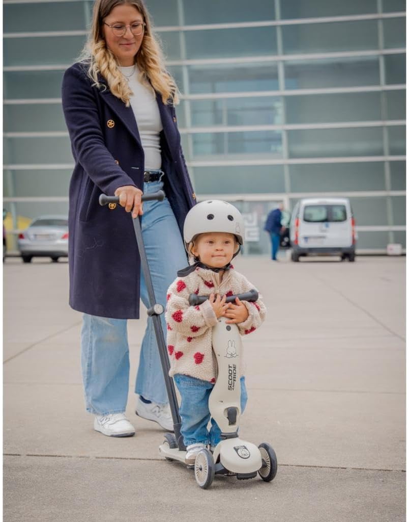 Highwaykick 1 Push and GO | Miffy Kollektion – 2-in-1 Lauflernhilfe und Kickboard
