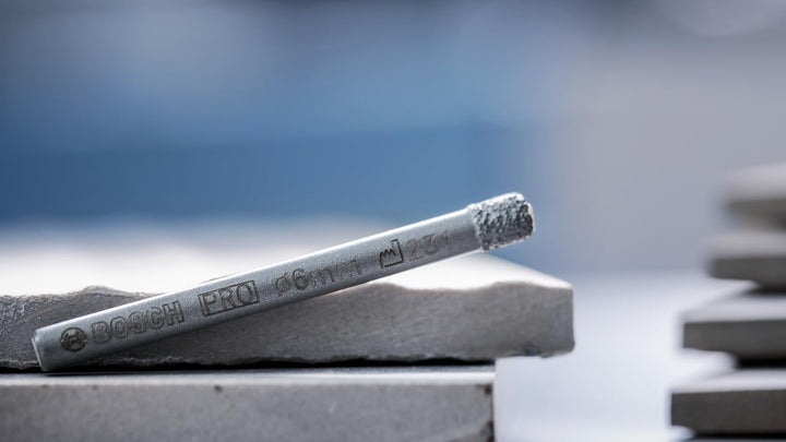 Bosch Professional 3 tlg. Diamantbohrer-Set Expert for Ceramic (für Harte Fliesen, Harter Stein, Wei