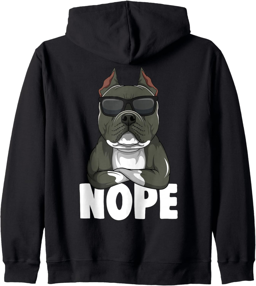 American Bully Hunde Kapuzenjacke