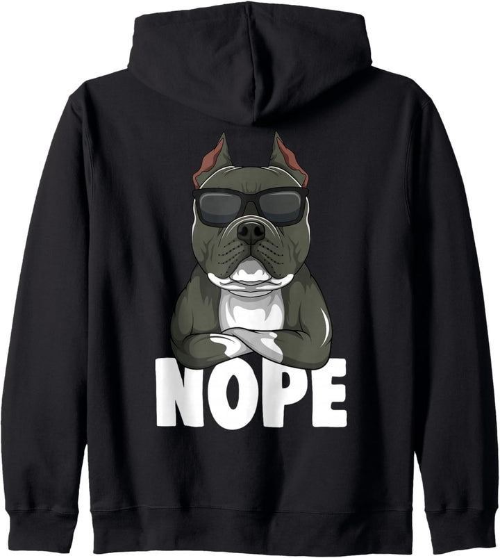 American Bully Hunde Kapuzenjacke