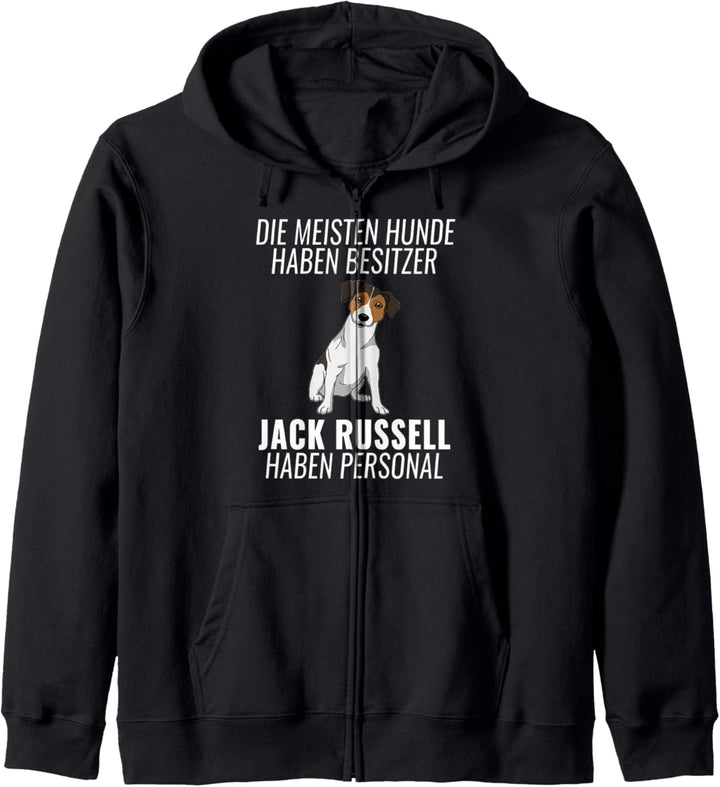 Lustiges Jack Russell Personal Hundehalter Geschenk Hund Kapuzenjacke