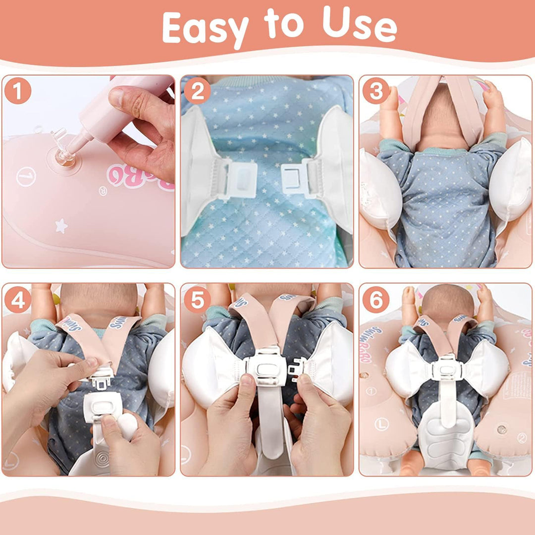 NEU 2023 Schwimmring Baby ab 3-36 Monate, Baby Schwimmring mit Sonnendach Entfernbar, Baby Schwimmhi