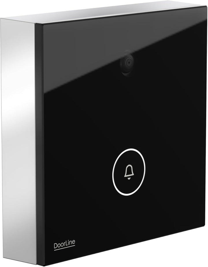 DOORLINE Snap Farbe: Schwarz von Telegärtner Elektronik l die Türklingel mit Kamera I Bildübertragun